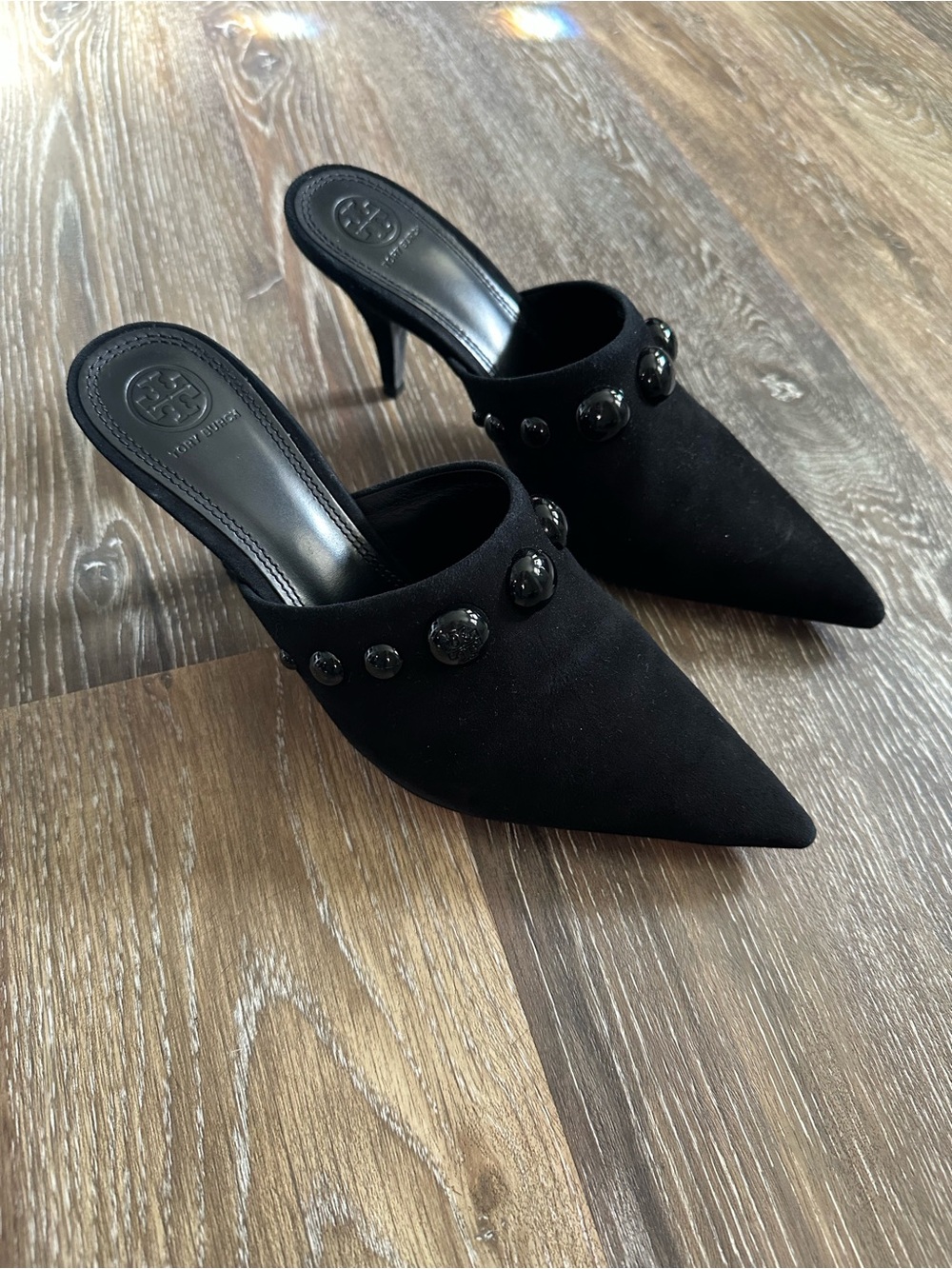 Tory Burch Georgina Suede Mules